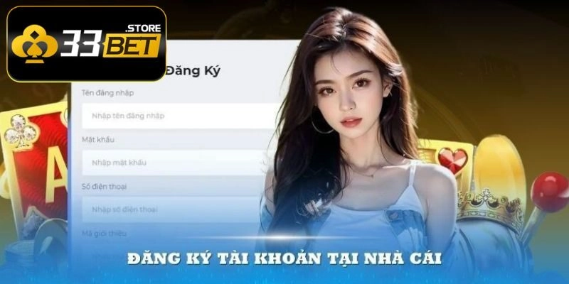 Cách đăng ký 33BET đơ33n giản cho newbie 2025